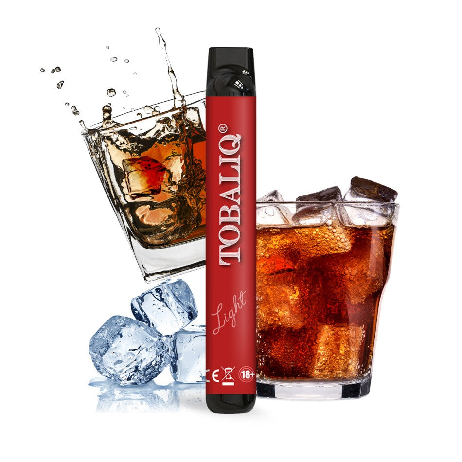 TobaliQ  E-Shisha 10mg Nikotin 600 Puffs Cola