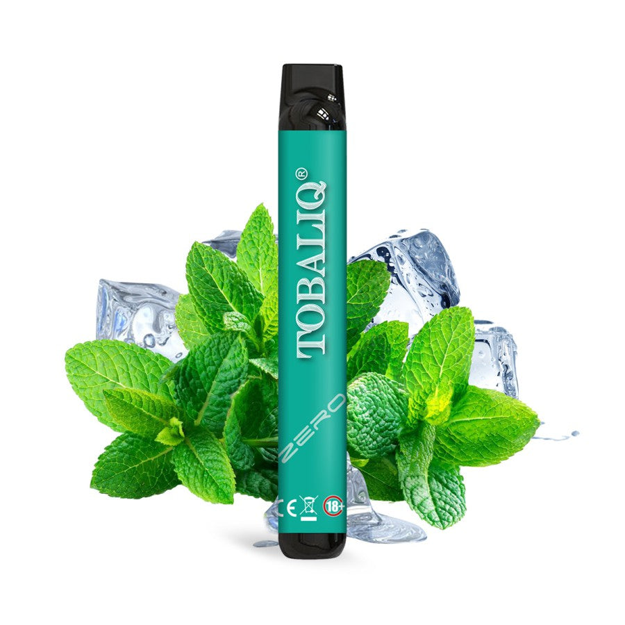 TobaliQ E-Shisha ohne Nikotin 600 züge Mint ICE